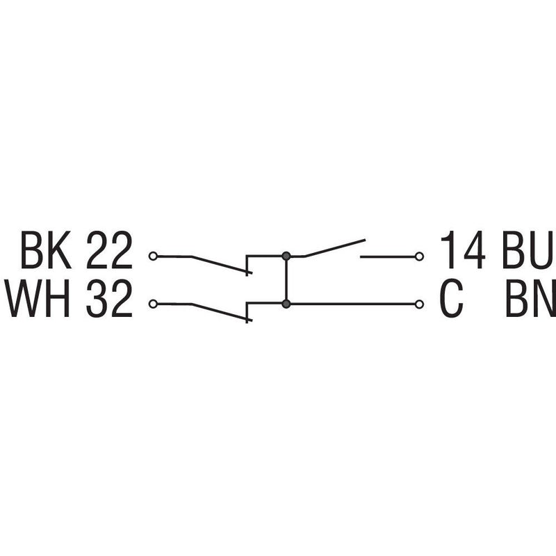 Schmersal - Positionsschalter mit getrenntem Betätiger Sicherheitssensor BNS 33-12Z-2187 2,0m − 1 Stück