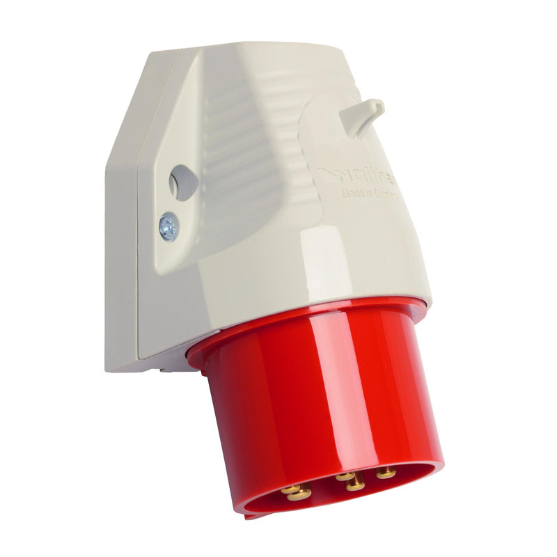 Walther Werke - CEE-Gerätestecker (IEC 60309) Wandgerätestecker 16A 610 NI 5P 400V 6h IP44