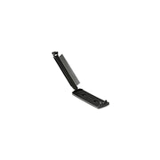 HellermannTyton - Befestigungssockel und -element für Kabelbinder Flachbandkabelhalter FKH50A-HIR-BK-C1 L=56,5mm sw − 100 Stück