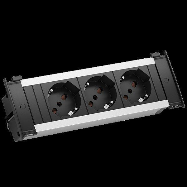 Bachmann - Mehrfachsteckdose Steckdosenleiste 927.013 KAPSA S 3xP40