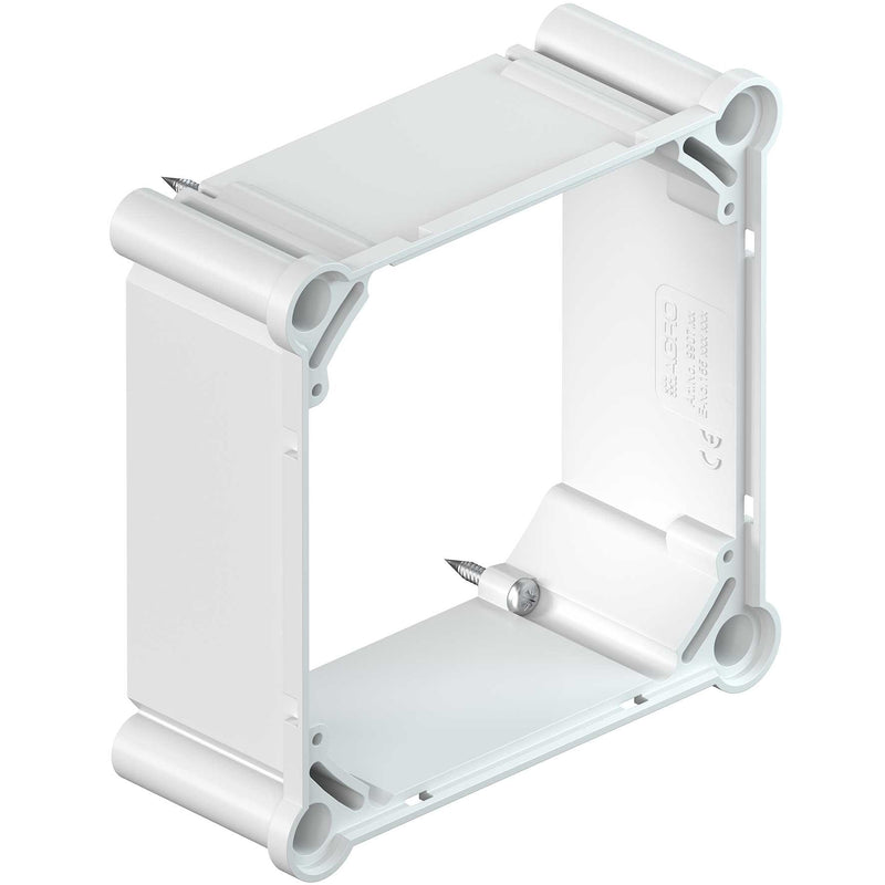 Kaiser - Zubehör/Ersatzteile für Dose/Gehäuse für Montage in der Wand/Decke Aufsatzrahmen 9907.68.45 115x115x45mm − 5 Stück