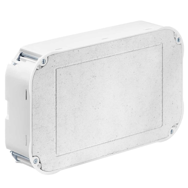 Kaiser - Dose, Gehäuse für Montage in der Wand/Decke HW-Einbaugehäuse 9192-27 hfr.,240x140x72mm − 10 Stück