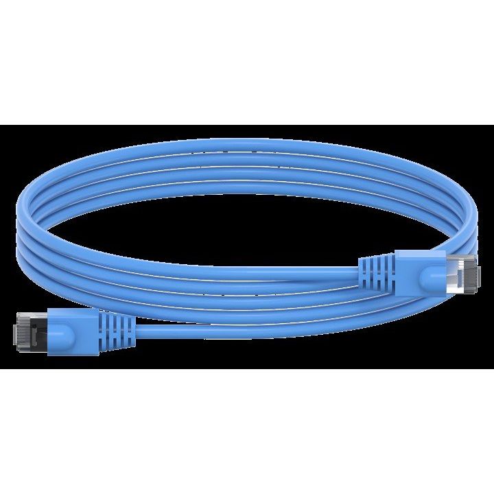 Striebel&John - Verbindungsleitung für Verteilerfelder Patchleitung RJ45 ZLPBL200 m.Stecker, bl.2000mm