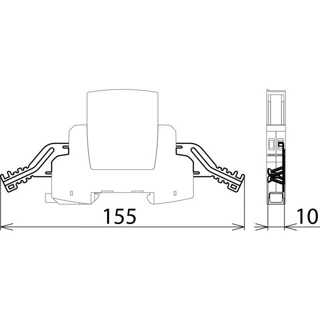 DEHN - Schirmanschlussklemme EMV-Federklemme SAK BXT LR (VE2) f. Blitzductor XT