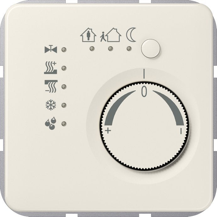 Jung - Bussystem-Raumtemperaturregler KNX Stetigregler ws 2178 mit int.Busankoppler