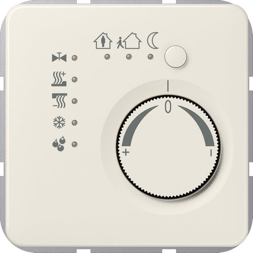Jung - Bussystem-Raumtemperaturregler KNX Stetigregler ws 2178 mit int.Busankoppler