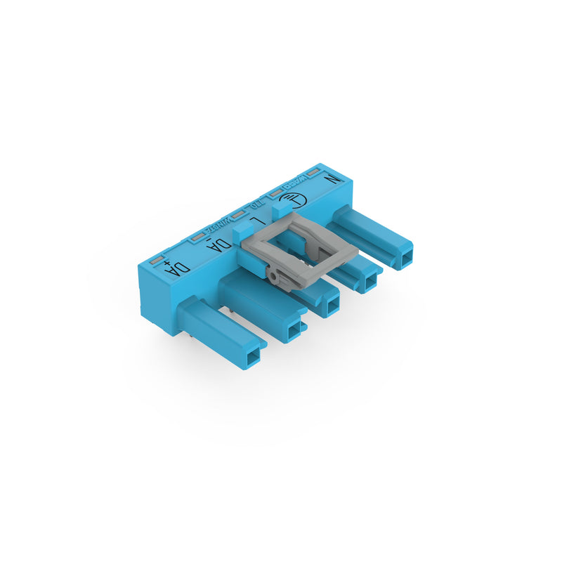 WAGO - Leiterplattensteckverbinder Buchse für Leiterplatten 770-3105/011-000 abgew.,5-polig,blau − 50 Stück