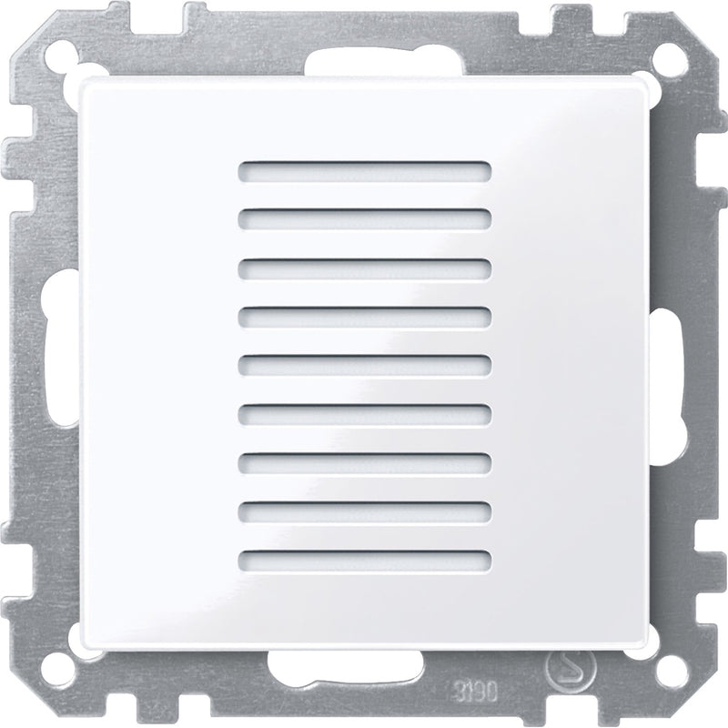 Merten - Bussystem-Raumtemperaturregler RT-Rregler aws/gl MEG6221-0325 für Objektbereich − 1 Stück