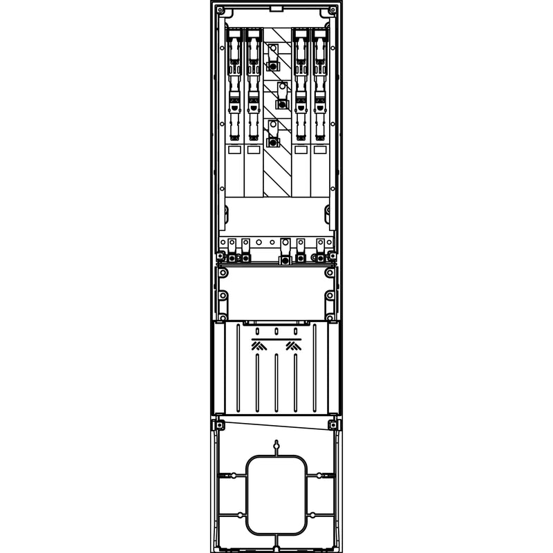 Elsta Mosdorfer - Kabelverteilerschrank LS36C.EV4 mit Sammelschienen