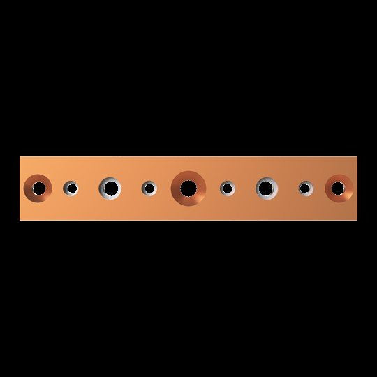 Striebel&John - Sammelschiene Innenausbau Modul ZXM1226 1FB 40x10