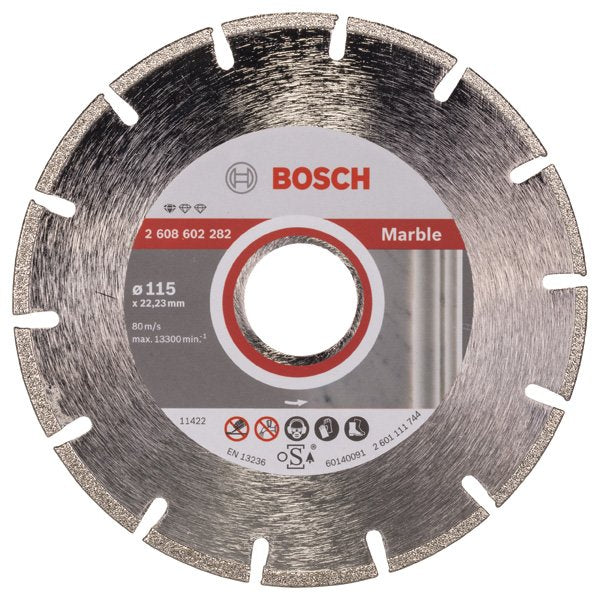 Bosch - Trenn-/Schleifscheibe Diamanttrennscheibe 2608602282 Standard for Marble