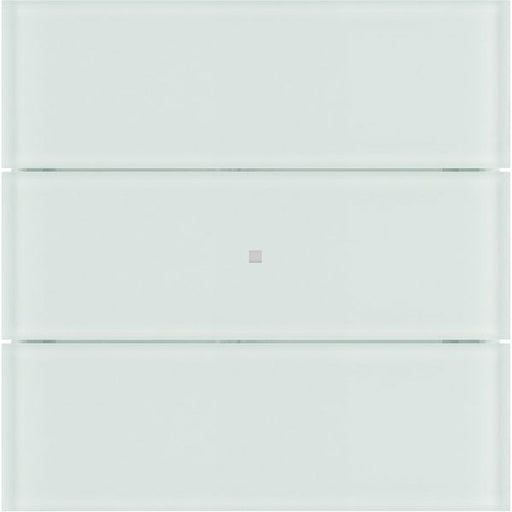 Berker - Bussystem-Tastsensor Tastsensor 3fach 75163590 Glas polarweiß
