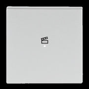 Busch-Jaeger - Bussystem-Tastwippe Wippe 1-f Symbol Szene 6233-10-83 alusilber