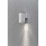 Gnosjö Konstsmide AL - Decken-/Wandleuchte Halogen Wandleuchte 7908-310 grau, alu GU10