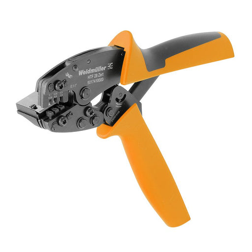 Weidmüller - Presswerkzeug Kabelschuhe/Verbinder, Aderendhülsen, Schirmanschluss Crimpwerkzeug HTF 28 ZERT F-Stecker / -Hülse