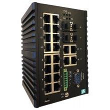 Pepperl+Fuchs Fabrik - Feldbus, Dez. Peripherie - Digitales Ein-/Ausgangs-Modul Gigabit Ethernet-Switch 70114060 Managed