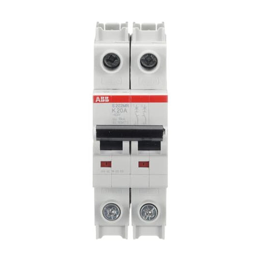 ABB Stotz S&J - Leitungsschutzschalter Sicherungsautomat S202MR-K20 10kA, 20A, 2P, RTT