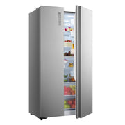 Hisense - Kühl-/Gefrierkombination Kühl/Gefrierkombi SbS RS 677 N4BIE inox-lo Außendisplay