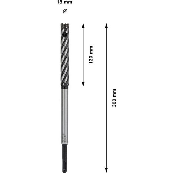 Bosch - Bohrer PRO SDS plus 2608586995 Armierungsbohrer 18