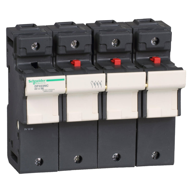 Schneider Electric - Halter für zylindrische Sicherung Sicherungshalter DF223NC 125A 3p 22x58mm