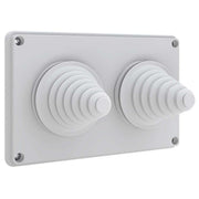 ABN - Einführungsflansch für Kleingehäuse/Schaltschrank Kabelstutzen NKT26 2x73mm