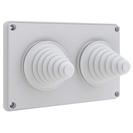 ABN - Einführungsflansch für Kleingehäuse/Schaltschrank Kabelstutzen NKT26 2x73mm