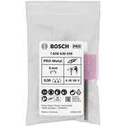 Bosch - Systemzubehör für Schleifen/Polieren (Akku/elektrisch/Druckluft) PRO Steel Schleifstiftset, 1608620056 20 x 25 mm G60