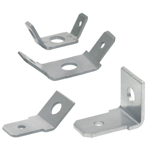Klauke - Rund-/Flachsteckverbindung Flachstecker 2045 − 100 Stück