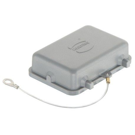 Harting - Schutzkappe für Industriesteckverbinder Abdeckkappe Anbaugehäuse 09200325408 Baugröße: 32A