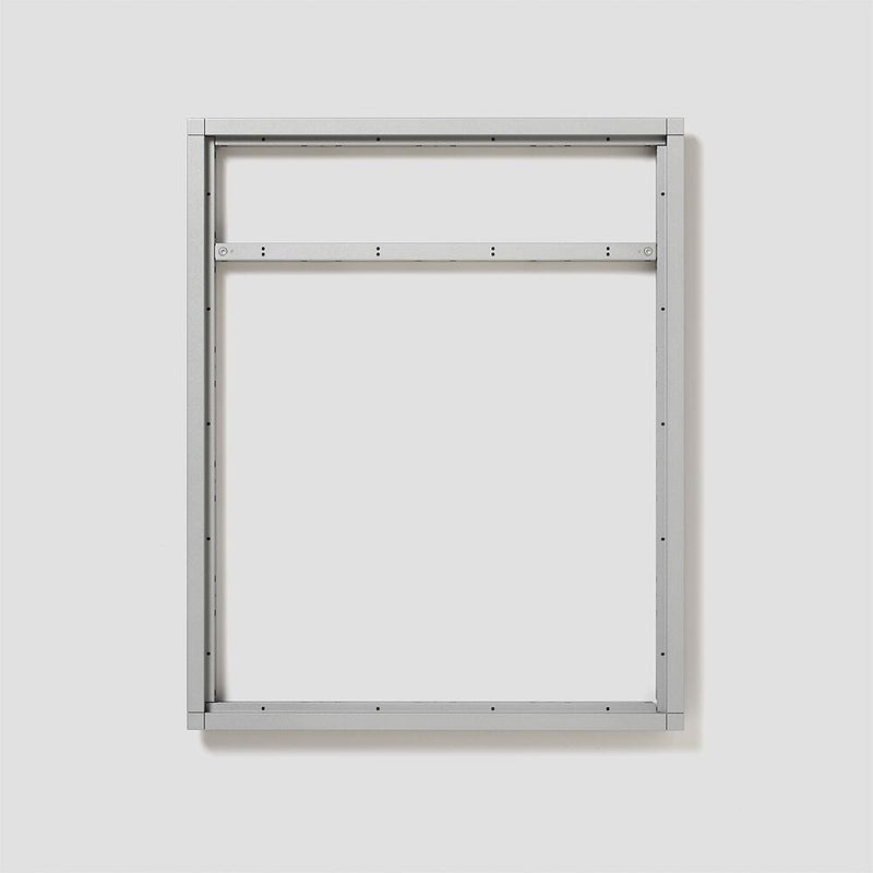 Siedle&Söhne - Montageelement für Türstation Kombirahmen KR 611-5/4-0 SM sil/met