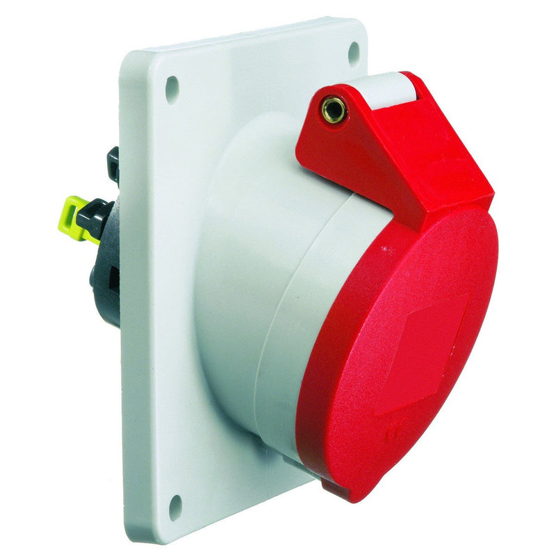 Bals Elektrotech - CEE-Anbausteckdose (IEC 60309) Anbausteckdose geneigt 32A 12882 4p 400V 6h IP44