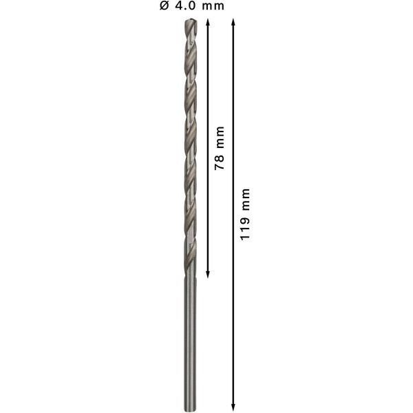 Bosch - Bohrer PRO Metal HSS-G 2608596816 Spiralbohrer 4 x 78