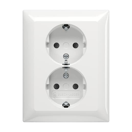 Busch-Jaeger - Steckdose SCHUKO-Doppelsteckdose 202 EUJB-914