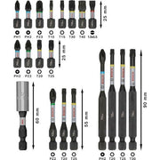 Bosch - Bit-Set PRO Impact Schrauberbit 2608521U74VE(20) Set, 20-tlg. − 3 Packung