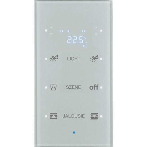 Berker - Bussystem-Tastsensor Glas-Sensor 75643134 mit Raumtemperatur