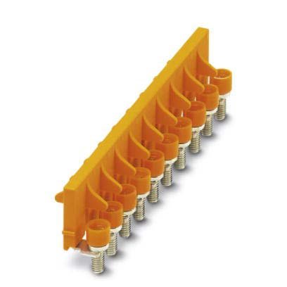 Phoenix Contact - Querverbinder/Brücker für Reihenklemme Schaltbrücke SB 10-8-T IP − 10 Stück