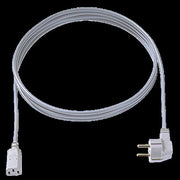 Bachmann - Netzanschlussleitung Zuleitung H05VV-F3G1,5 356.907 grau CEE7/7/C13