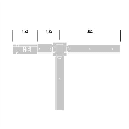 Thorn - Mechanisches Zubehör/Ersatzteile für Leuchten Anschluss CONTUS T-VT1 WH