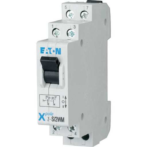Eaton - Schalter für Reiheneinbau Umschalter I-O-II Z-S/2WM