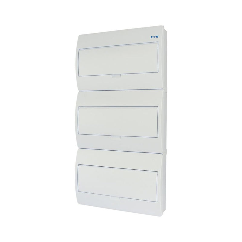 Eaton - Installationskleinverteiler Verteiler BC-O-3/54-TW-ECO AP mit weißer Tür