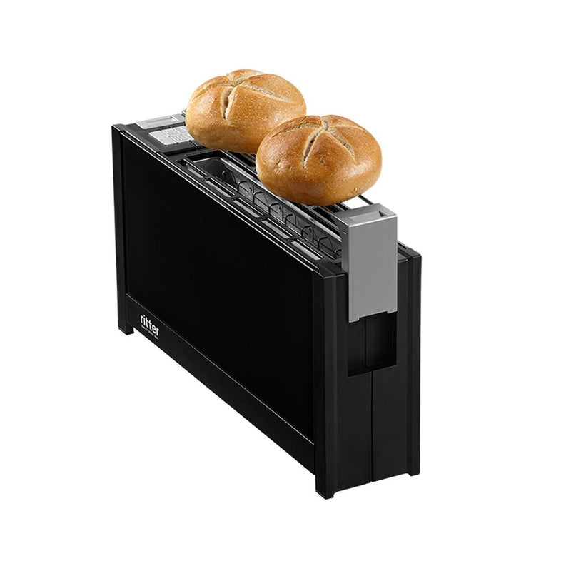 Ritterwerk - Toaster Langschlitztoaster volcano 5 sw Glasfront