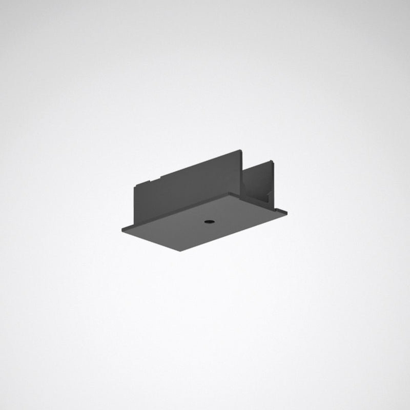 Trilux - Mechanisches Zubehör/Ersatzteile für Leuchten Abdeckung Einspeisung Rail Abd Ei #8886400 schwarz