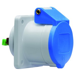Bals Elektrotech - CEE-Anbausteckdose (IEC 60309) Anbausteckdose gerade 16A 13674 4p 230V 9h IP44