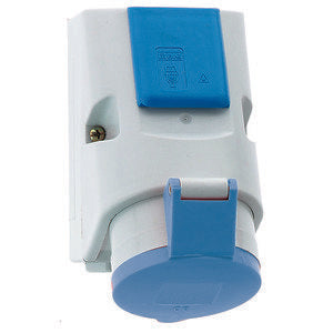 Bals Elektrotech - CEE-Steckdosen-Kombination (IEC 60309) Kombi-Wandsteckdose 16A 4p 1017 230V 9h IP44