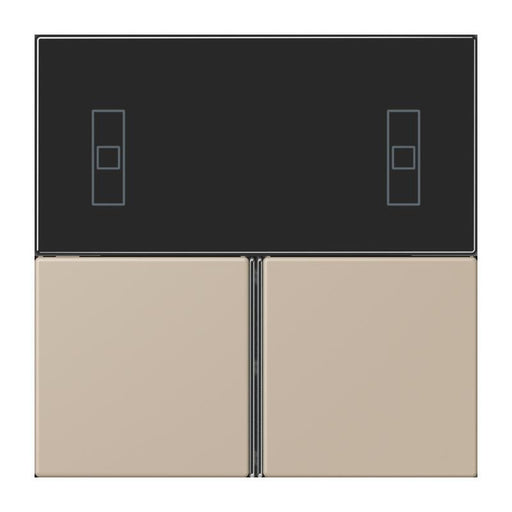 Jung - Abdeckung/Bedienelement für Installationsschalterprogramme Tastensatz 3fach LC 4093 TSA 243