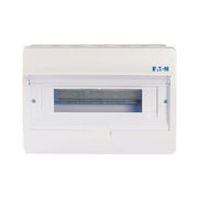 Eaton - Installationskleinverteiler Verteiler BC-O-1/12-TW-ECO AP mit weißer Tür