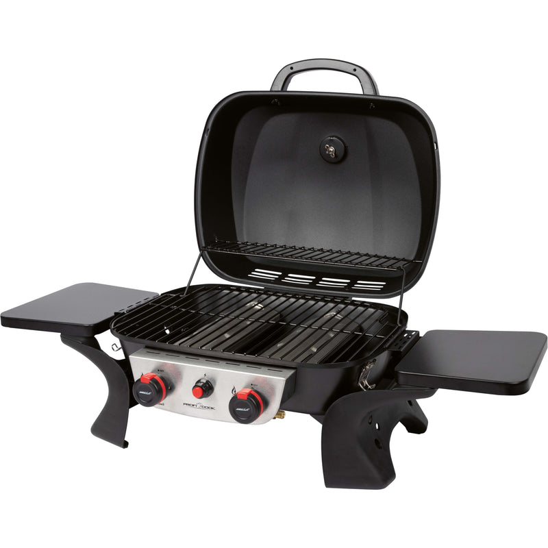 PROFICOOK - Grillgerät Gasstandgrill PC-GG 1261 sw 2 Brenner  − 1 Stück