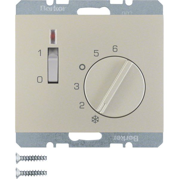 Berker - Raumthermostat Raumtemperaturregler 20307104 mit Öffner