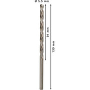 Bosch - Bohrer PRO Metal HSS-G 2608596821 Spiralbohrer 5,5 x