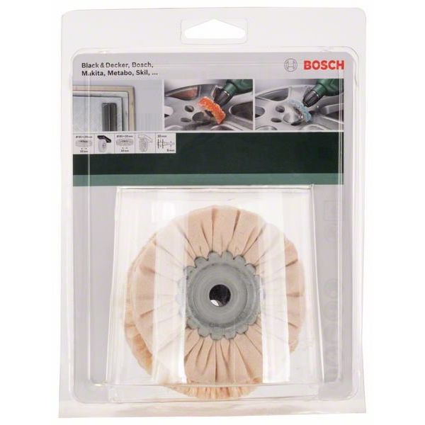 Bosch - Systemzubehör für Schleifen/Polieren (Akku/elektrisch/Druckluft) Polier-Set 2609256556 5-tlg